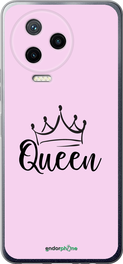Силиконовый чехол Queen & King для неё для Infinix Note 12 (2023) - 5520u-3042 изображение 