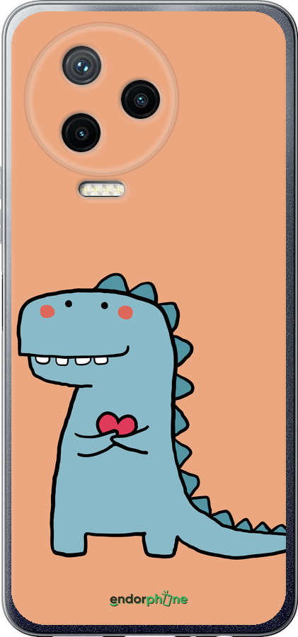 Силиконовый чехол Дракон для него для Infinix Note 12 (2023) - 5525u-3042 изображение 