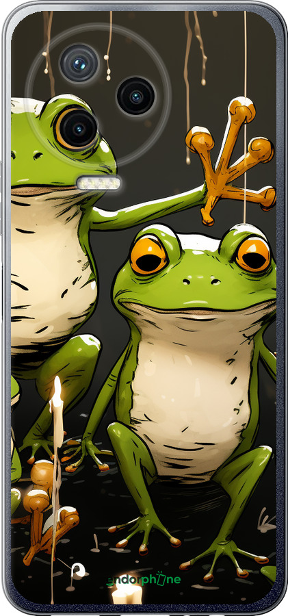Силіконовий чехол Жабки 2 для Infinix Note 12 (2023) - 5657u-3042 изображение 