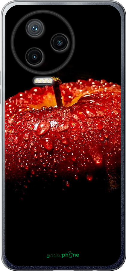 Силиконовый чехол Яблоко для Infinix Note 12 (2023) - 6022u-3042 изображение 