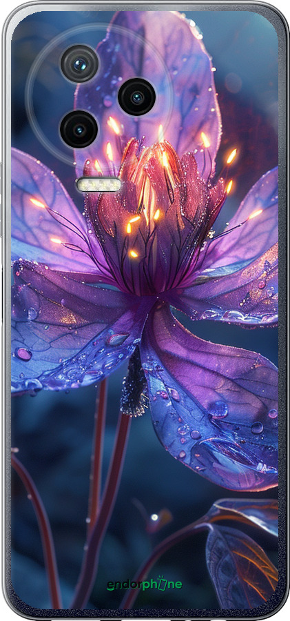 Силиконовый чехол Магический цветок для Infinix Note 12 (2023) - 6038u-3042 изображение 