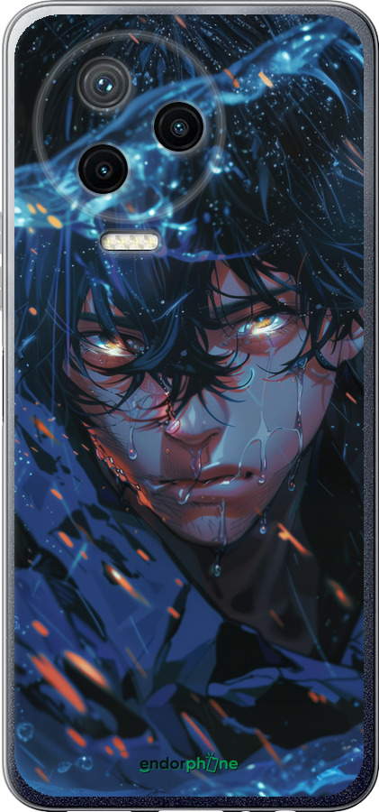 Силиконовый чехол Satoru Gojou для Infinix Note 12 (2023) - 6128u-3042 изображение 