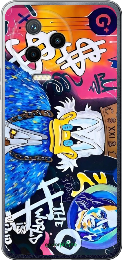 Силиконовый чехол Скрудж 2 для Infinix Note 12 (2023) - 6285u-3042 изображение 