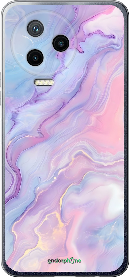 Силиконовый чехол Нежный мрамор для Infinix Note 12 (2023) - 6310u-3042 изображение 