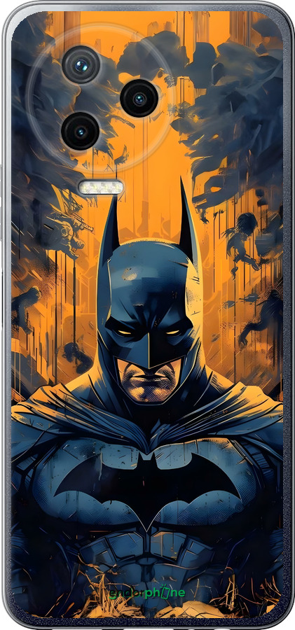 Силиконовый чехол Бэтмен для Infinix Note 12 (2023) - 6335u-3042 изображение 