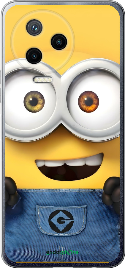 Силіконовий чехол Миньон для Infinix Note 12 (2023) - 6389u-3042 изображение 
