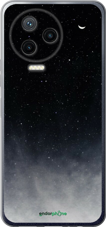 Силиконовый чехол Сині хмари, Синій місяць для Infinix Note 12 (2023) - 6396u-3042 изображение 