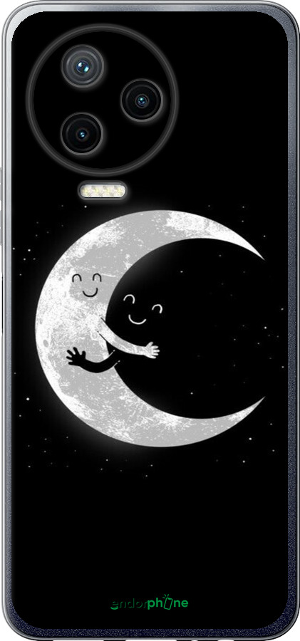 Силиконовый чехол Лунные объятия для Infinix Note 12 (2023) - 6508u-3042 изображение 