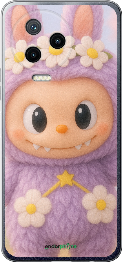 Силиконовый чехол Лабубу 1 для Infinix Note 12 (2023) - 6709u-3042 изображение 