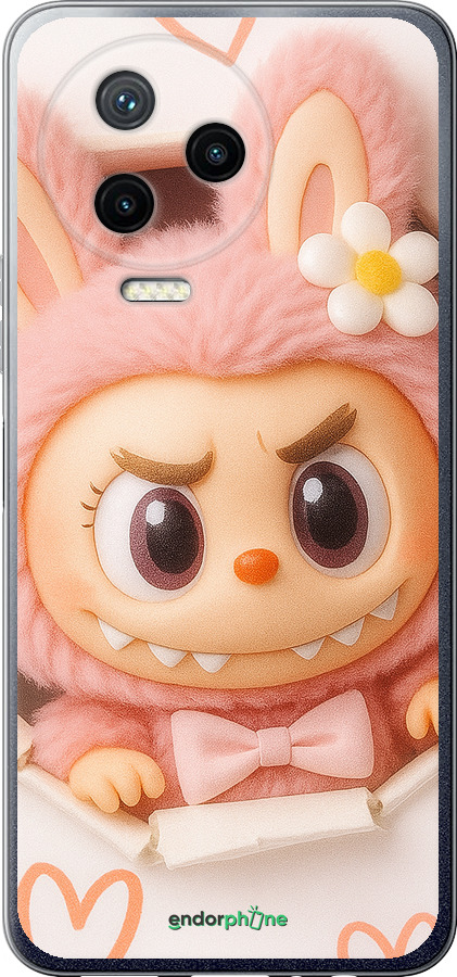 Силіконовий чехол Лабубу 2 для Infinix Note 12 (2023) - 6710u-3042 изображение 
