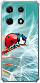 Силикон с усиленными углами чехол Божья коровка для Infinix Note 30 Pro - 6049sp-3427 изображение 