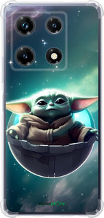 Силіконовий протиударний с посиленими кутами чехол Малышь йода для Infinix Note 30 Pro - 6294sp-3427 изображение 