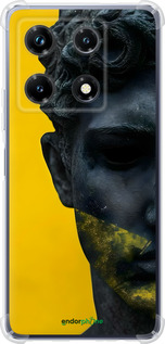 Силіконовий протиударний с посиленими кутами чехол Статуя арт для Infinix Note 30 Pro - 6330sp-3427 изображение 