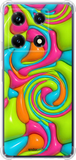 Силикон с усиленными углами чехол Y2K Jelly Dream для Infinix Note 30 Pro - 6780sp-3427 изображение 