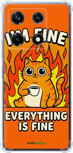 Силіконовий протиударний с посиленими кутами чехол Funny Cat для Infinix Note 30 Pro - 6786sp-3427 изображение 