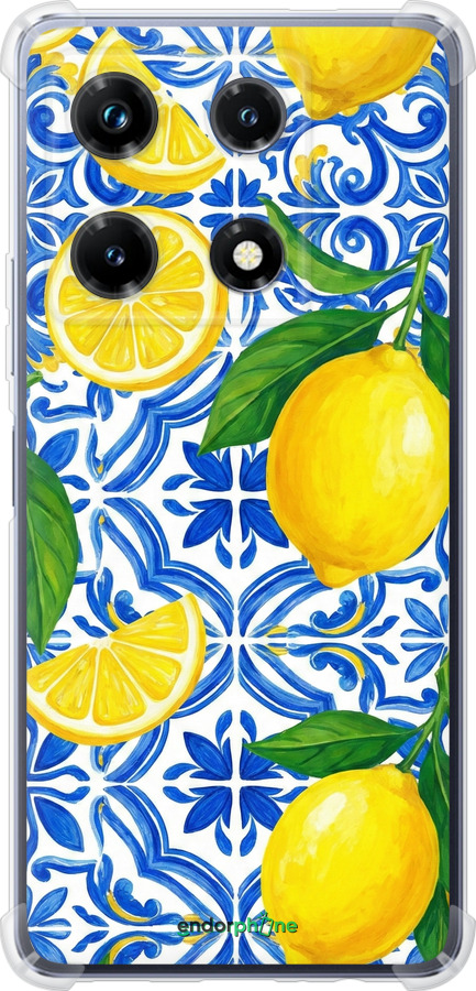 Силіконовий протиударний с посиленими кутами чехол Grocery Girl Italian Summer для Infinix Note 30 Pro - 6766sp-3427 изображение 