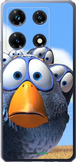 Силиконовый чехол Angry Birds для Infinix Note 30 Pro - 6008u-3427 изображение 