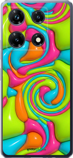 Силиконовый чехол Y2K Jelly Dream для Infinix Note 30 Pro - 6780u-3427 изображение 