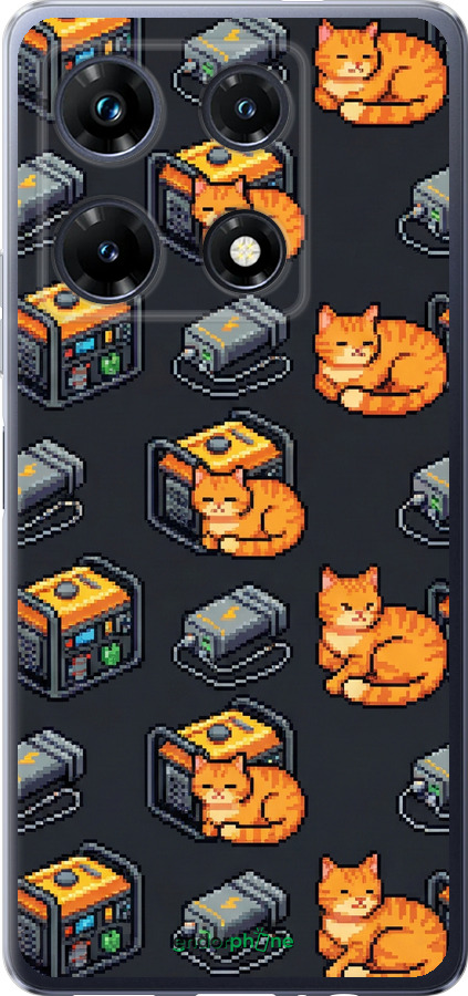 Силиконовый чехол Autonomous Zone для Infinix Note 30 Pro - 6771u-3427 изображение 