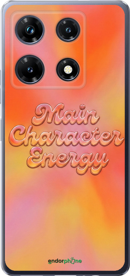 Силіконовий чехол Aura Gradient Main Character Energy Aesthetic Y2K для Infinix Note 30 Pro - 6783u-3427 изображение 