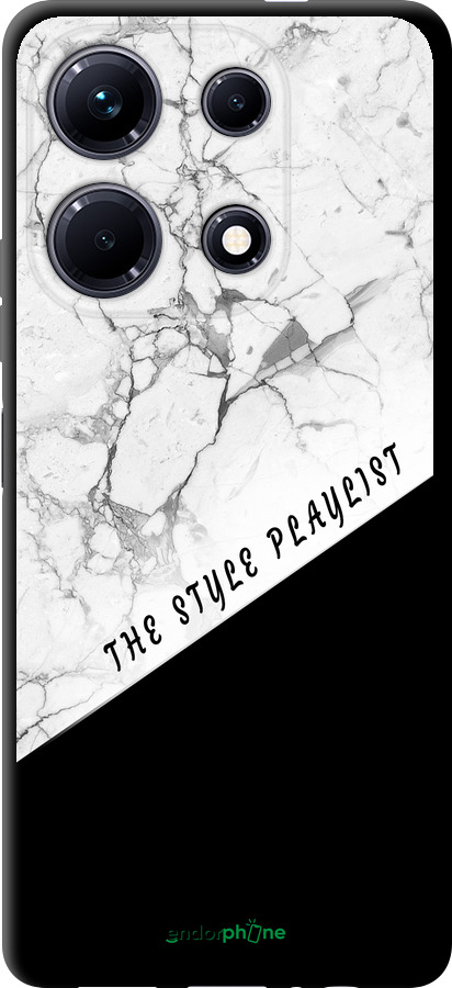 TPU чехол The style playlist для Infinix Note 30 - 4308b-3138 изображение 