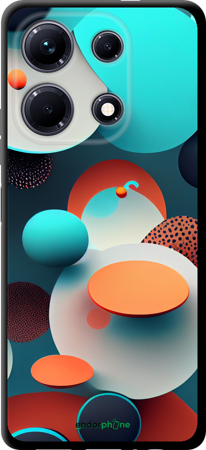 TPU чехол Горошок абстракція для Infinix Note 30 - 5608b-3138 изображение 