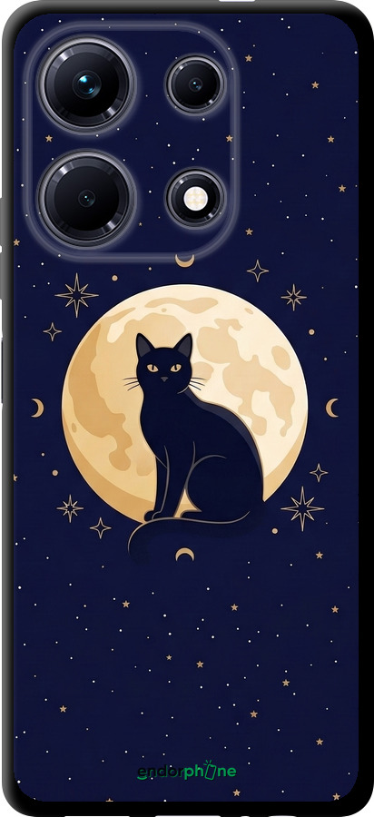 TPU чехол Cute Cat Celestial/Witchy для Infinix Note 30 - 6787b-3138 изображение 