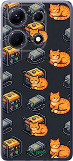 Силиконовый чехол 'Autonomous Zone' для Infinix Note 30 изображение 3