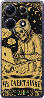 Силиконовый чехол 'The Overthinker' для Infinix Note 30 изображение 1