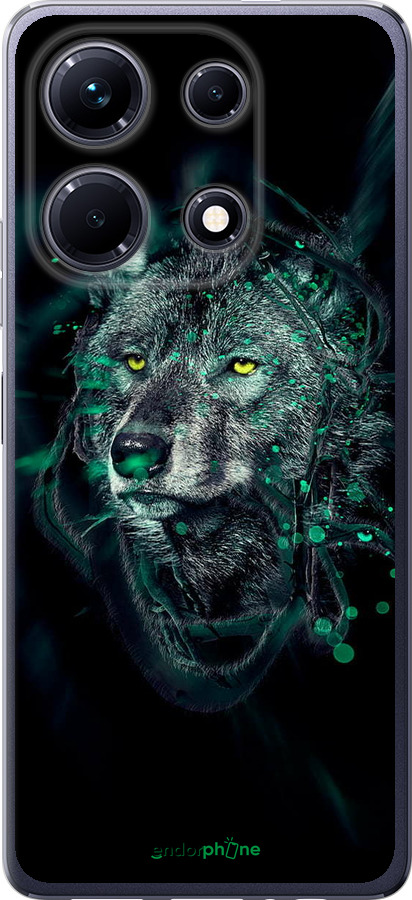 Силиконовый чехол Wolf для Infinix Note 30 - 6610u-3138 изображение 