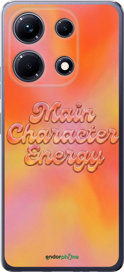 Силиконовый чехол Aura Gradient Main Character Energy Aesthetic Y2K для Infinix Note 30 - 6783u-3138 изображение 