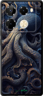 TPU чехол Осьминог для Infinix Note 40 Pro 4G - 5551b-3691 изображение 
