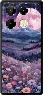 TPU чехол Ніч місяць арт для Infinix Note 40 Pro 4G - 6319b-3691 изображение 