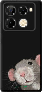 TPU чехол The Peeking Rat для Infinix Note 40 Pro 4G - 6442b-3691 изображение 
