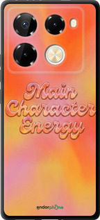 TPU чехол Aura Gradient Main Character Energy Aesthetic Y2K для Infinix Note 40 Pro 4G - 6783b-3691 изображение 