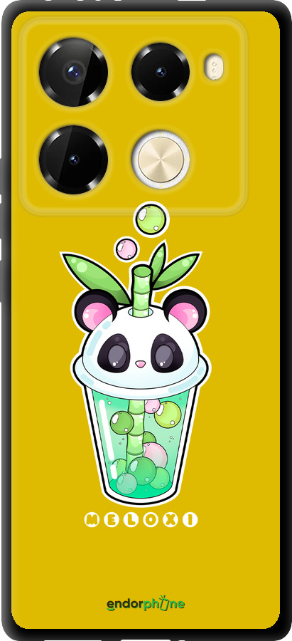 TPU чехол Панда 1 для Infinix Note 40 Pro 4G - 4558b-3691 изображение 