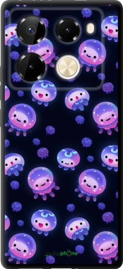 TPU чехол № 5414 для Infinix Note 40 Pro 4G - 5414b-3691 изображение 