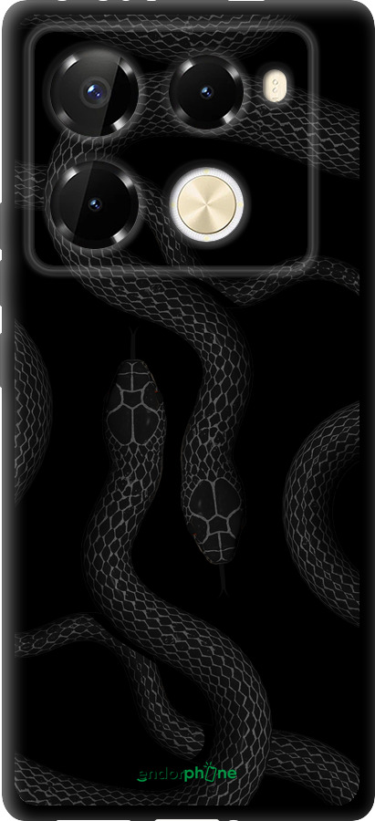 TPU чехол Змії для Infinix Note 40 Pro 4G - 5473b-3691 изображение 