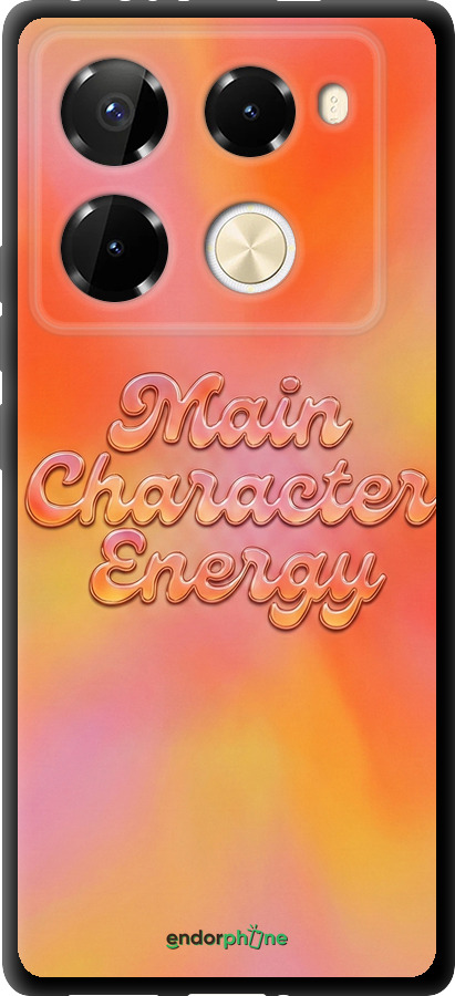 TPU чехол Aura Gradient Main Character Energy Aesthetic Y2K для Infinix Note 40 Pro 4G - 6783b-3691 изображение 