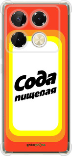 Силикон с усиленными углами чехол Сода для Infinix Note 40 Pro 4G - 4901sp-3691 изображение 