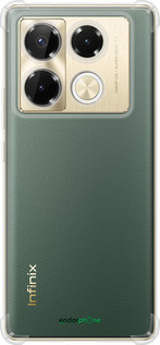 Силикон с усиленными углами чехол 'Прозрачный' для Infinix Note 40 Pro 4G изображение 8