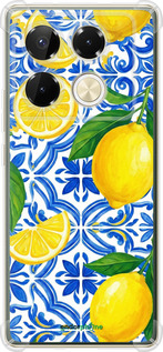 Силіконовий протиударний с посиленими кутами чехол Grocery Girl Italian Summer для Infinix Note 40 Pro 4G - 6766sp-3691 изображение 