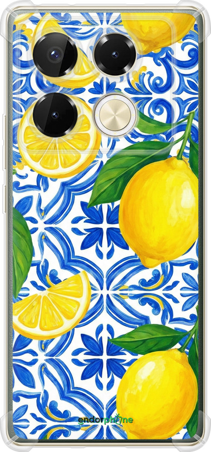 Силіконовий протиударний с посиленими кутами чехол Grocery Girl Italian Summer для Infinix Note 40 Pro 4G - 6766sp-3691 изображение 