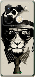 Силиконовый чехол tattoo soldier для Infinix Note 40 Pro 4G - 4165u-3691 изображение 