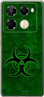 Силиконовый чехол biohazard 30 для Infinix Note 40 Pro 4G - 4848u-3691 изображение 
