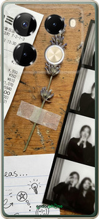 Силиконовый чехол 'Aesthetic Scrapbook Collage' для Infinix Note 40 Pro 4G изображение 10