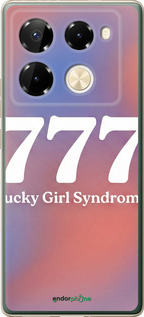 Силиконовый чехол 'Aesthetic Aura Gradient 777 Lucky Energy' для Infinix Note 40 Pro 4G изображение 7