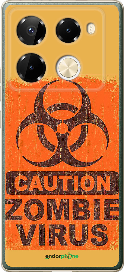 Силіконовий чехол Biohazard 1 для Infinix Note 40 Pro 4G - 4817u-3691 изображение 