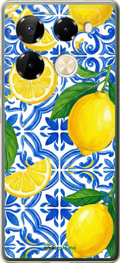 Силиконовый чехол Grocery Girl Italian Summer для Infinix Note 40 Pro 4G - 6766u-3691 изображение 