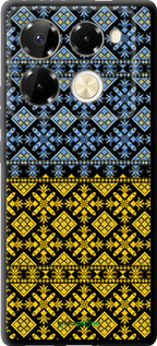 TPU чехол Жовто-блакитна вишиванка для Infinix Note 40 PRO 5G - 1169b-3690 изображение 